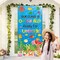 Summer Classroom Door Cover Decoration Our Class Is O-Fish-Ally Ready for Summer Door Banner Ocean Animal Porch Backdrop Sign for School Indoor Outdoor Wall Window Decor Teacher Supplies